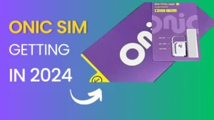 How to get Onic Sim image