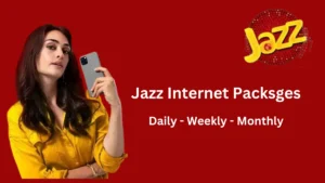 jazz daily weekly monthly internet packages